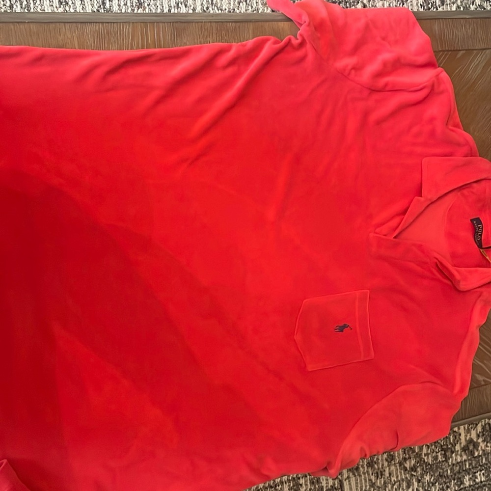 Men’s Polo Terry Cloth VNeck